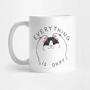 Everything is okay cat Mug